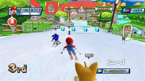 Mario & Sonic at the Olympic Winter Games Review - GameSpot