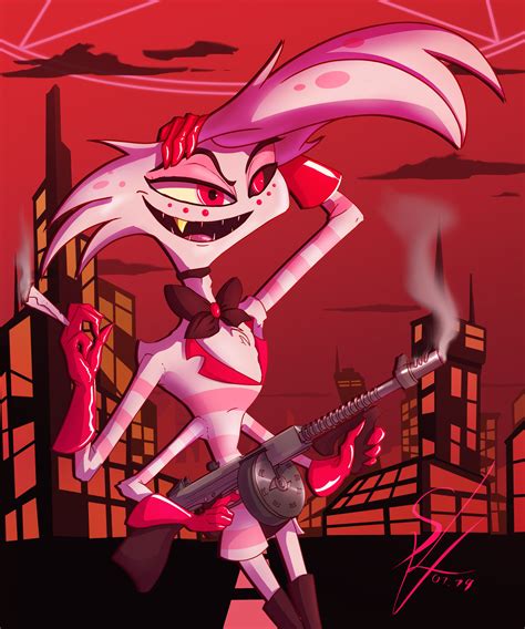 Angel Dust of Hazbin Hotel [Fanart] by Souvillaine on DeviantArt