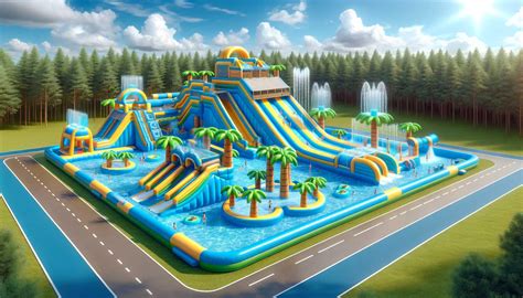 Custom Inflatable Water Parks For Sale – inflatableisland.co