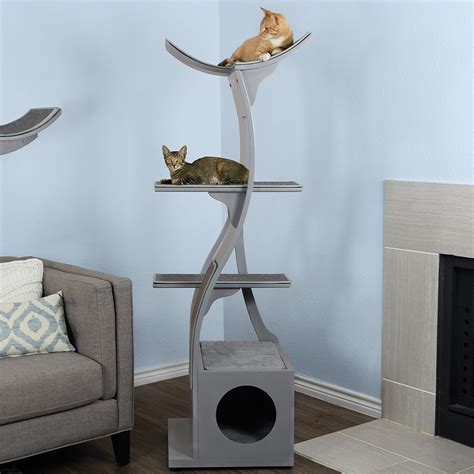 Lotus Cat Tower | The Refined Feline