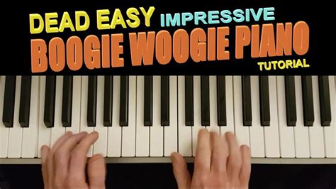 Pro Boogie Woogie Piano Lesson : Beginners How to Master the Art - Easy Blues Keyboard Tutorial ...