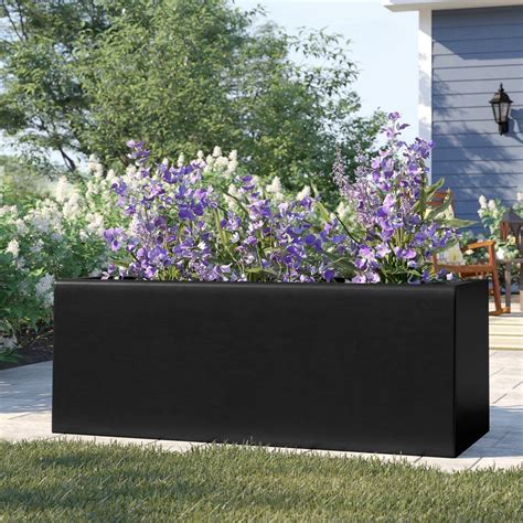 Barclay Rectangle Fiberglass Planter Box & Reviews | AllModern ...