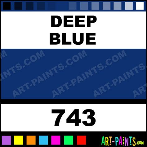 Deep Blue Floral Spray Paints - 743 - Deep Blue Paint, Deep Blue Color ...