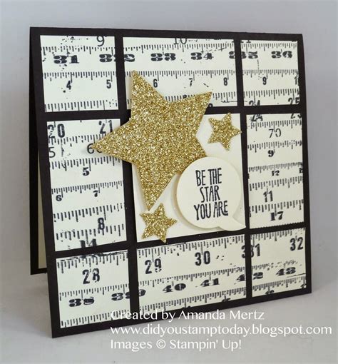 Be the Star! | Cardmaking, Stars, Stamp projects