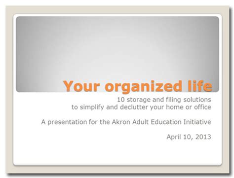 How to create an effective title slide in PowerPoint | Laura M. Foley Design