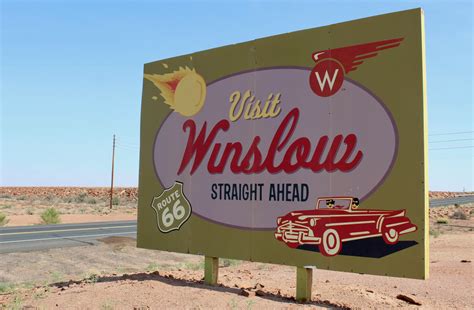 Winslow Route 66 - ON THE ROAD ARIZONA