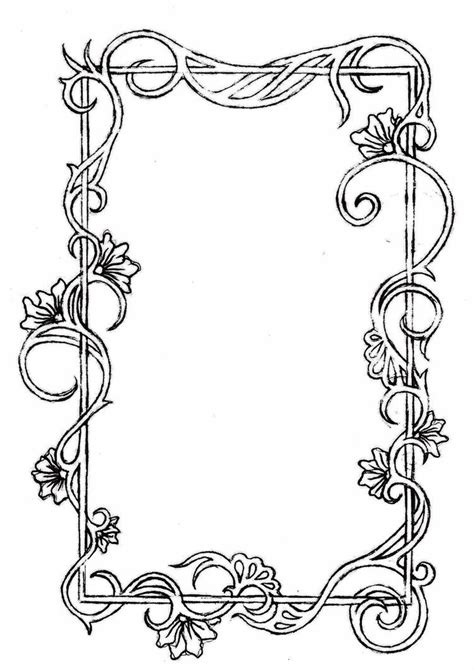 vine inlay ideas in 2024 | Art nouveau pattern, Art nouveau illustration, Art deco borders