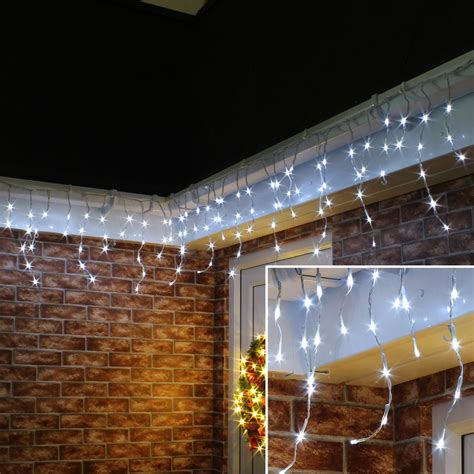 Curtains icicle Light 5M/16.4FTx0.6M/2FT 150LED，8 modes with memory ...