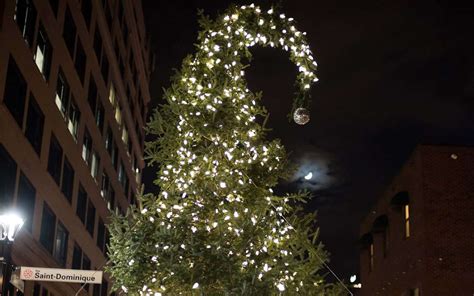 Montreal's Infamous Ugly Christmas Tree Is Back - Along With a Village ...