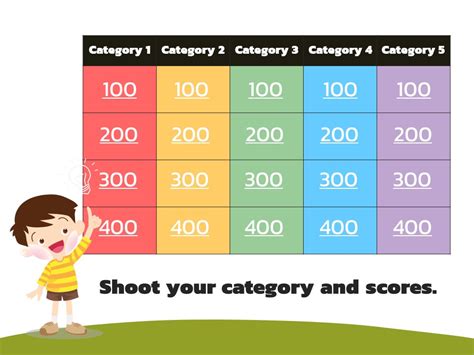 Jeopardy PowerPoint Template for kids - Powerpoint Hub