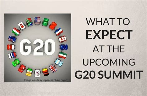 What are the expectations at the upcoming G20 summit - PGurus