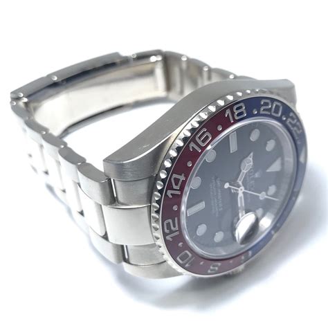 Rolex GMT Master II "Pepsi" White Gold Black Dial 116719 - Pre-Owned ...