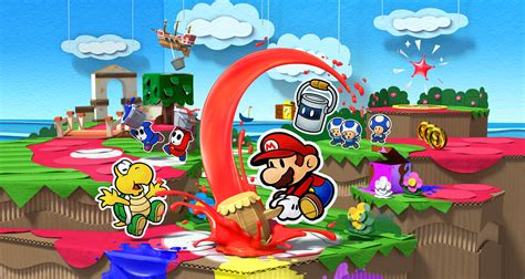 Paper Mario: Color Splash review for Nintendo Wii U