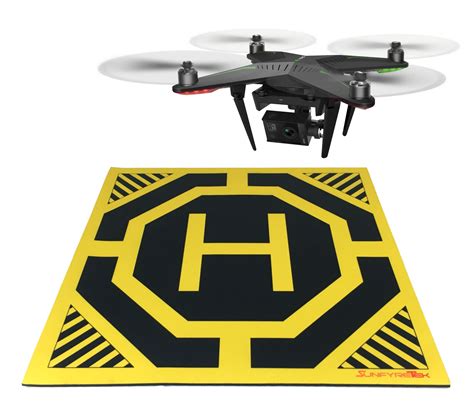 XL Drone, Quadcopter Landing Pad - 22" x 22" - Highly Visible Design ...