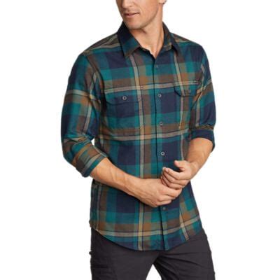 Men's Eddie Bauer Expedition Performance Flannel Shirt - Walmart.com