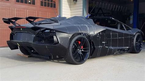 A physicist from Colorado and his son are 3D printing a life-sized Lamborghini Aventador ...