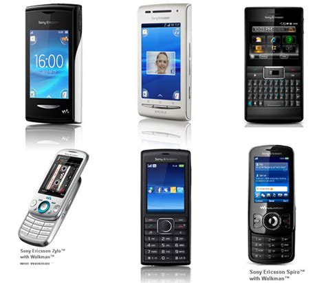 Sony Ericsson launches 6 new Phones in India