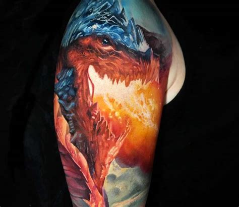 Dragon head tattoo by Boris Tattoo | Post 24080