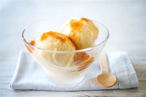 Easy Fresh Peach Ice Cream Recipe