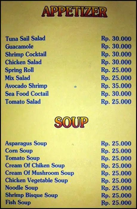 Bali Taman Restaurant - Bali Taman Resort & Spa Menu - Zomato Indonesia