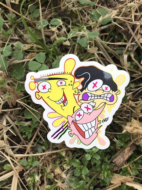 Ed Edd N Eddy Sticker Laptop Stickers Car Decals - Etsy