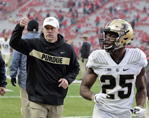 Jeff Brohm denied Louisville rumors, wants to be at Purdue