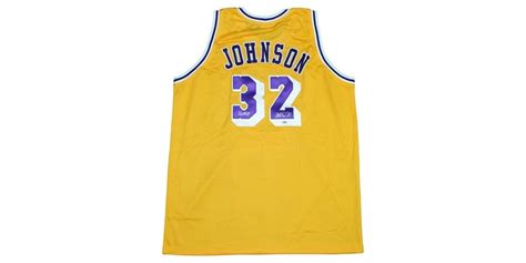 Magic Johnson Signed Jersey