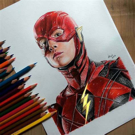 Flash Hyper Realistic Portrait by Siddhant - Stoned Santa