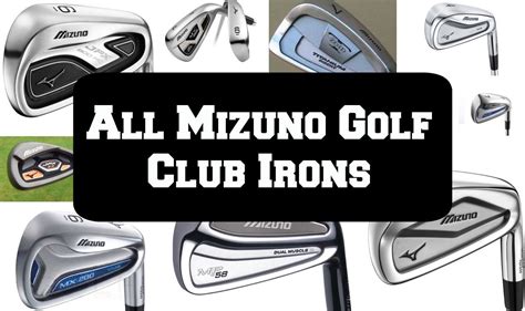 All Mizuno Golf Club Irons A Complete List A to Z with images for learning models | Golf clubs ...