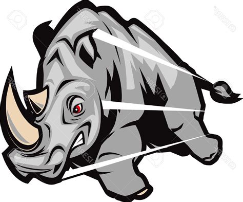 Cartoon Rhino Clipart | Free download on ClipArtMag