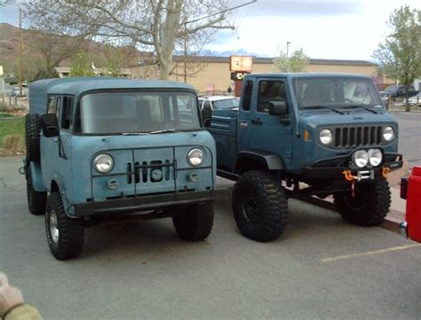 Photo of the Day: a Jeep Forward Control pickup with... another Jeep Forward Control pickup ...