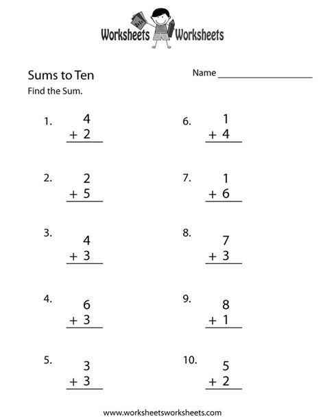 9 best Kindergarten Math Worksheets images on Pinterest | Kindergarten ...