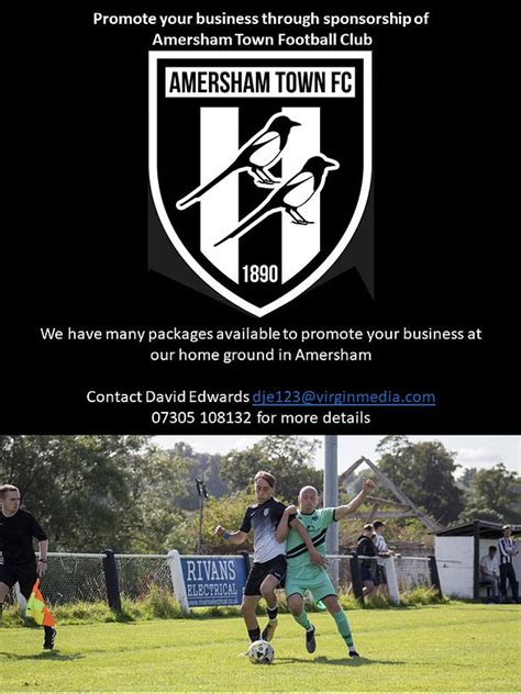 Sponsorship | Amersham Town FC