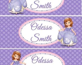 Sofia name tags | Etsy