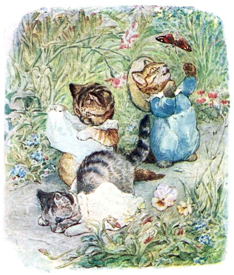 They trod upon their pinafores and fell on their noses. (The Tale of Tom Kitten) | Beatrix ...