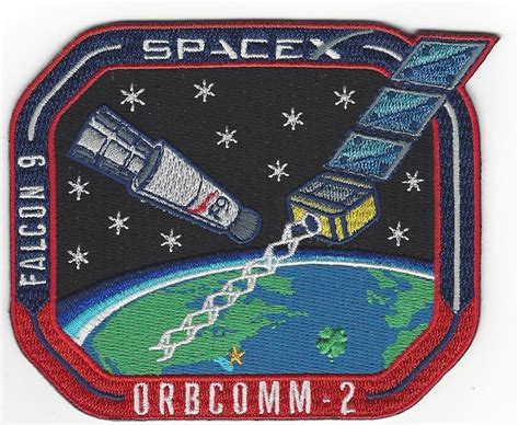 SpaceX ORBCOMM OG-2 Mission Patch. - US SPACE FORCE HISTORICAL ...