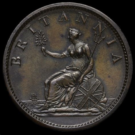 1807 George III Early Milled Copper Penny