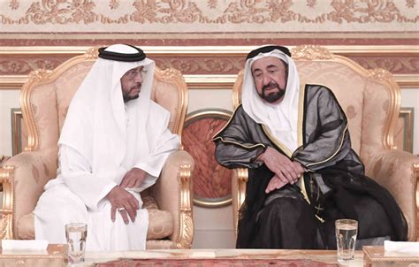 Sharjah Ruler receives condolences from Sultan bin Zayed - News - Government - Emirates24|7