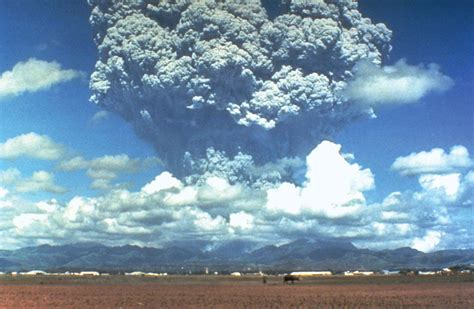 Mount Pinatubo Before And After Eruption