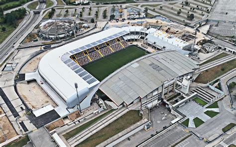 Stadio Friuli, Udine, Italy, Udinese Stadium, Italian football stadiums, top view, HD wallpaper ...