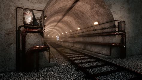 Subway Tunnel Blueprint and Meshes by SONIKPORT in Props - UE Marketplace