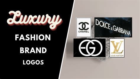 History of Top Luxury Fashion Brand Logos and Their Rise to Fame