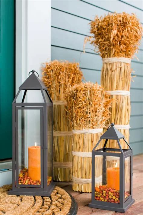 25 Simple Outdoor Thanksgiving Decorations - Shelterness