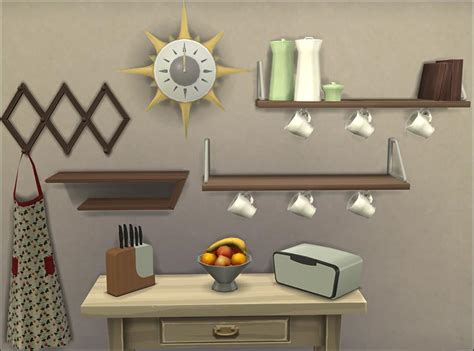 Sims 4 CC's - The Best: Kitchen Clutter by Purzel's Sims