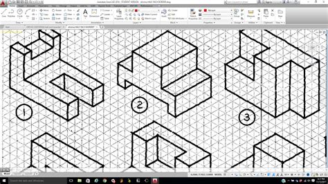 Orthographic projection 1 - YouTube