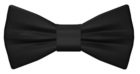 Realistic 3D Black bow tie cutout 12173967 PNG