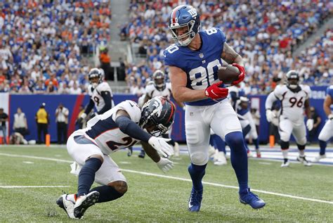 Kyle Rudolph Needs to Step Up his Role in the NY Giants Offense