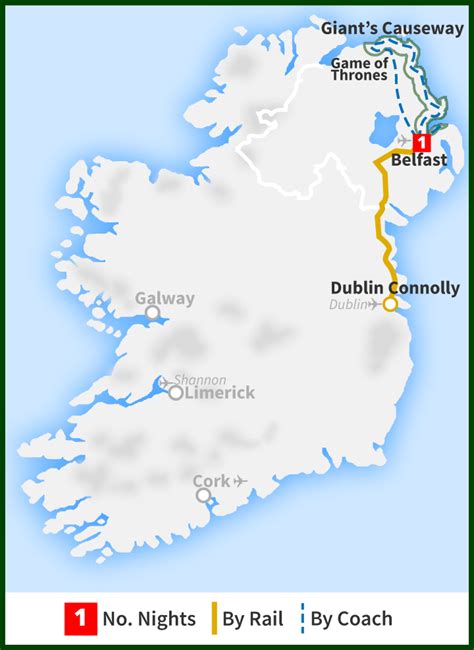 Two Day Tour to Belfast City, Game of Thrones & The Giant's Causeway from Dublin - Railtours ...