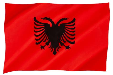 Premium Photo | Flag of albania