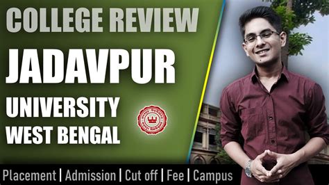 Jadavpur University college review | admission, placement, cutoff, fee, campus - YouTube